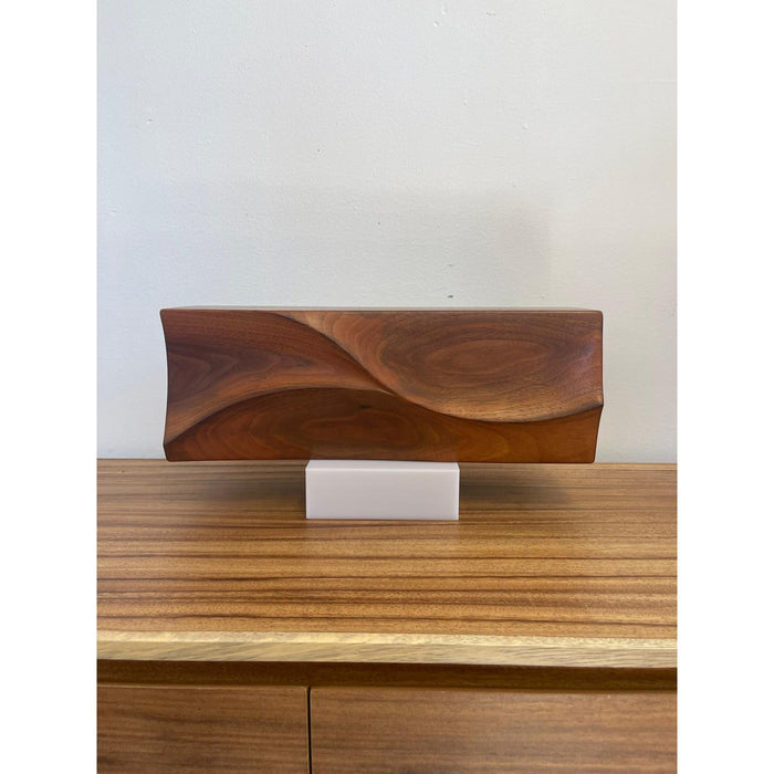 Vintage Decorative Signed Wood Carved Wall Art Gallery Piece.