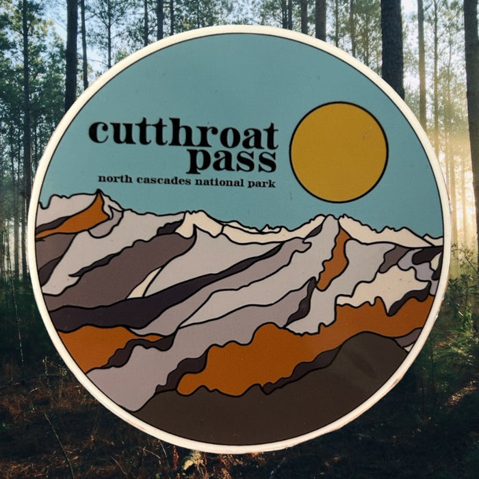Cutthroat Pass Sticker