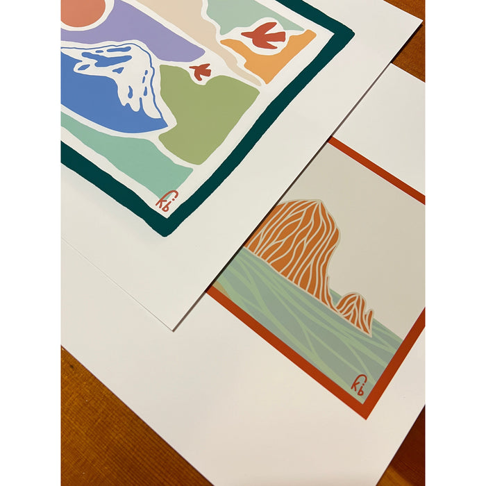 11x14 Digital Illustration Print