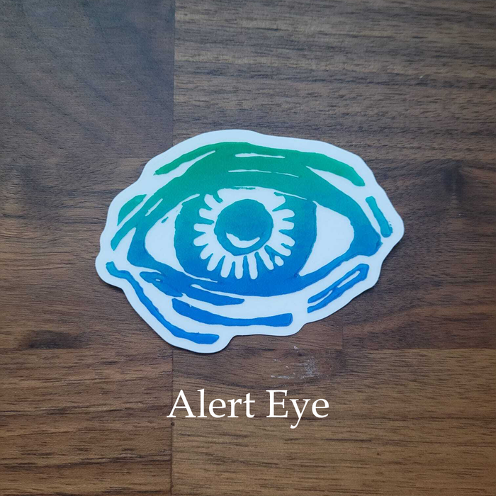 Evil Eye Stickers (Transparent)