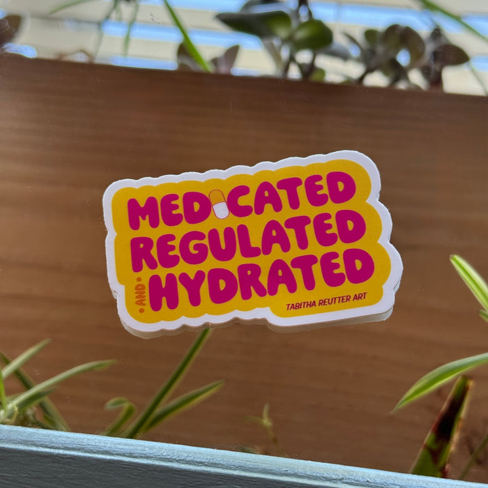 Vinyl Sticker - Medicated