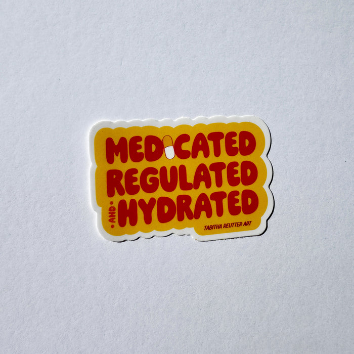 Vinyl Sticker - Medicated