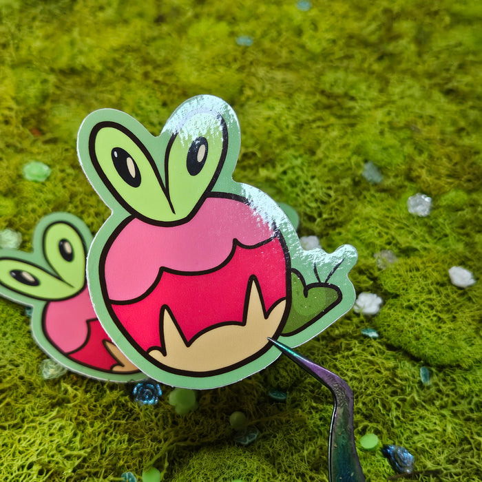 Apple Monster Vinyl Stickers