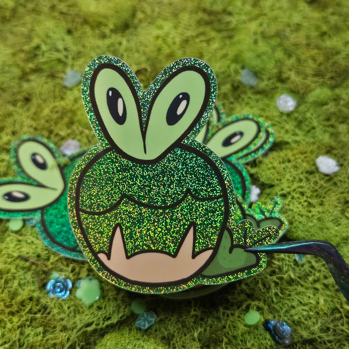 Apple Monster Vinyl Stickers