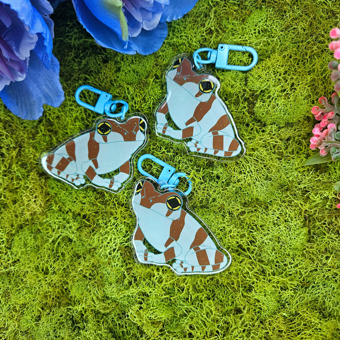Milk Frog Acrylic Keychain