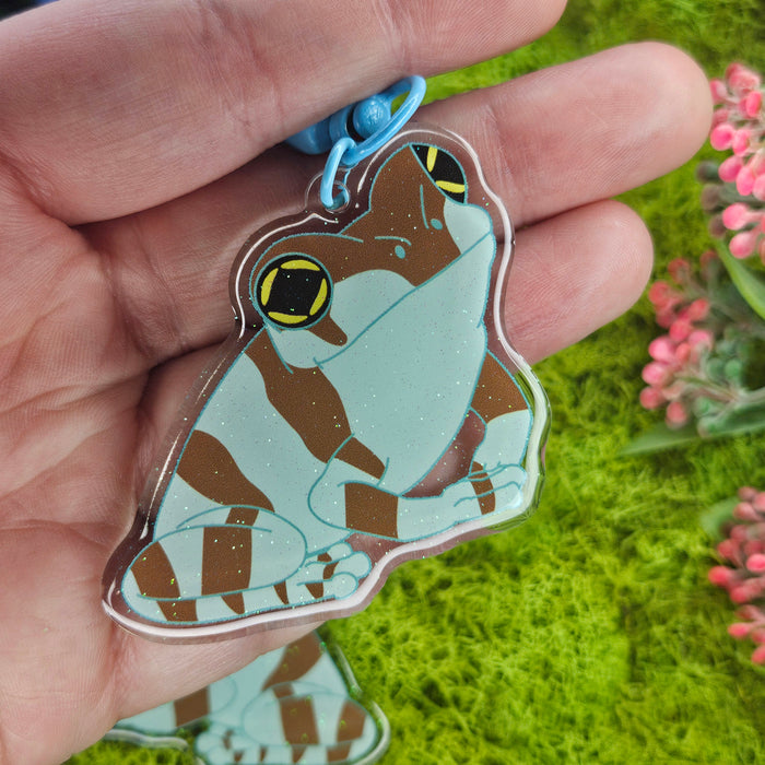 Milk Frog Acrylic Keychain