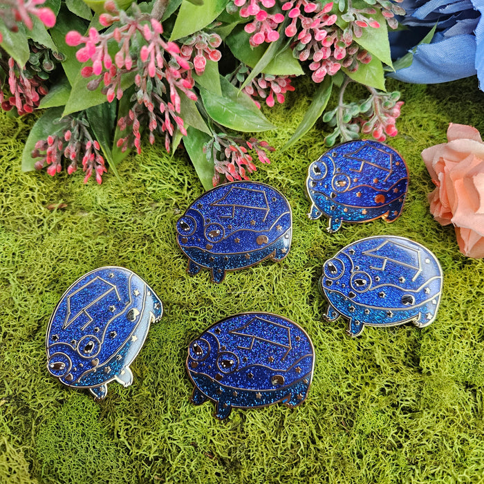 Night Sky Common Rain frog Enamel Pin