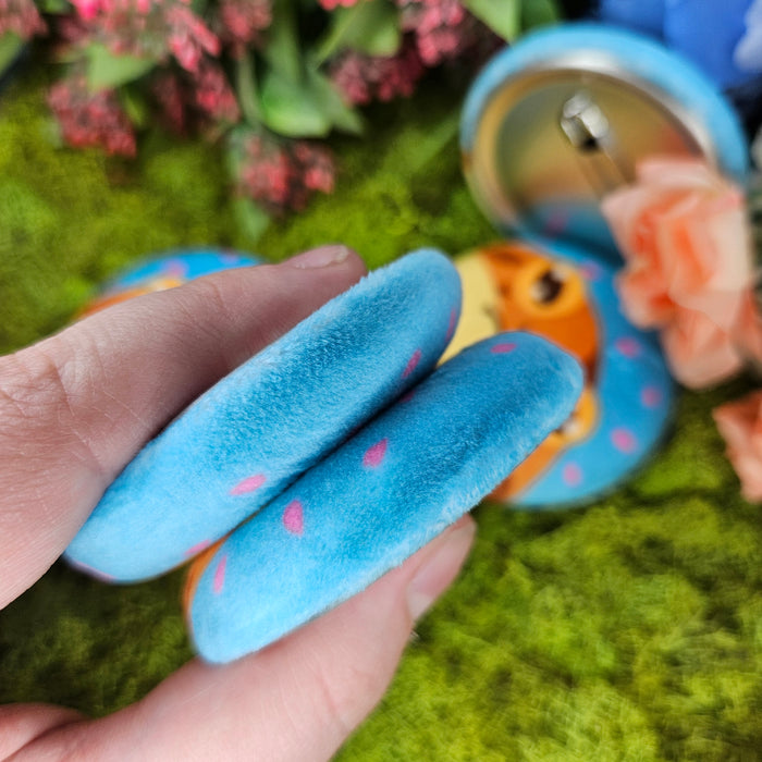 Common Rain Frog Plush Button