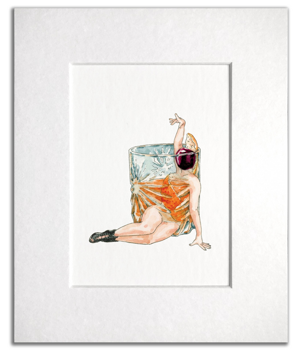 Old Fashioned - Cocktail Art Print