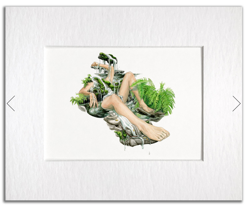 Lost In Your Flow - Nature Art Print