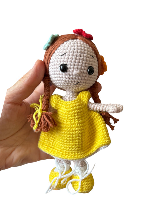 Little doll, crochet doll,handmade doll