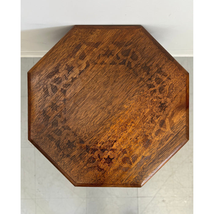 Antique Arts And Crafts Accent Table or Plant Stand