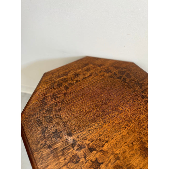 Antique Arts And Crafts Accent Table or Plant Stand