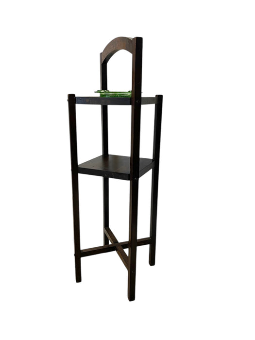 Antique Arts and Crafts Two Tiered Ashtray Smokers Accent Table