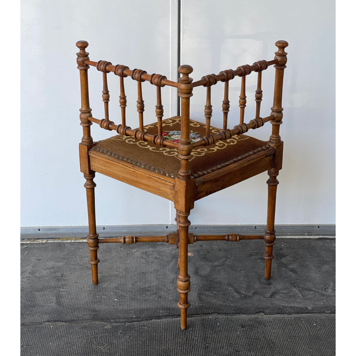 Antique Gilded Corner Chair