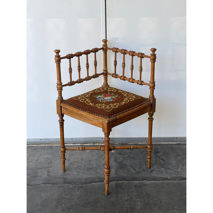 Antique Gilded Corner Chair