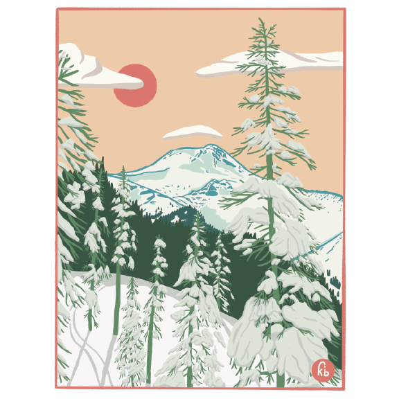 11x14 Digital Illustration Print