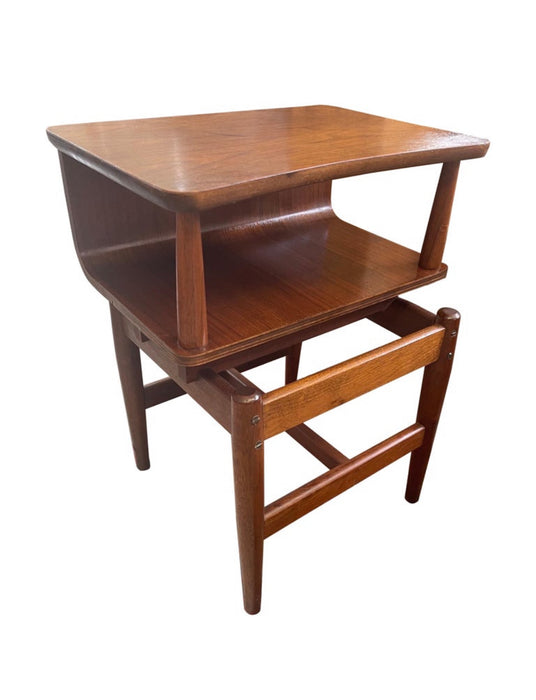 Vintage Atomic Mid Century Modern Style Accent Table