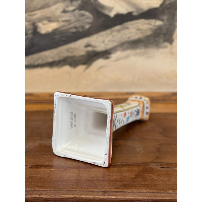 Hand Painted Portuguese Candle Holder