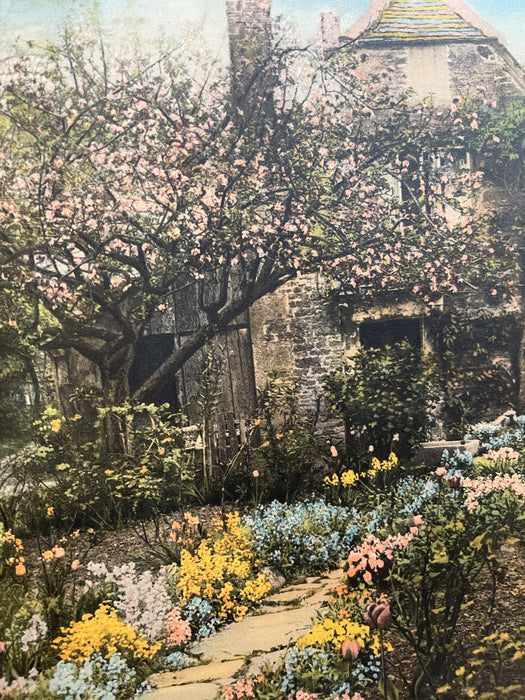 Wallace Nutting Artwork Nethercote in Original Frame, Early 20th Century