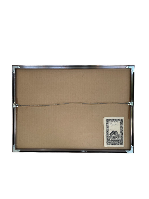 John P. Morgan "School" Limited Edition Signed Lasergraph Print, Reliance Press, 1980s