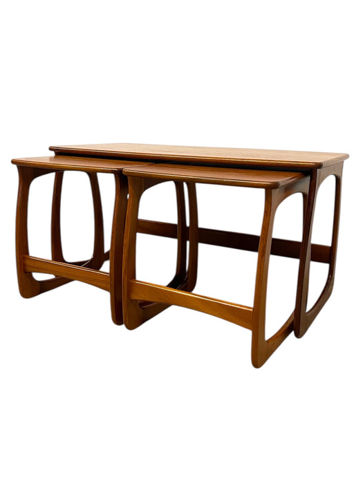 Vintage Mid-Century Modern Nesting Tables, 1960s Danish Design