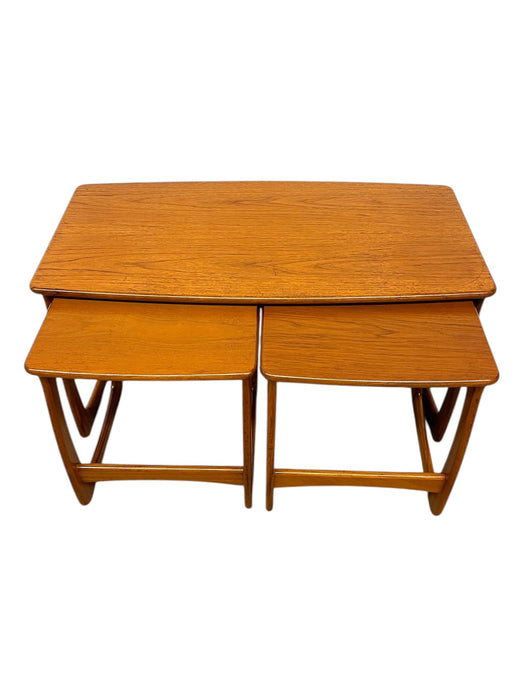 Vintage Mid-Century Modern Nesting Tables, 1960s Danish Design