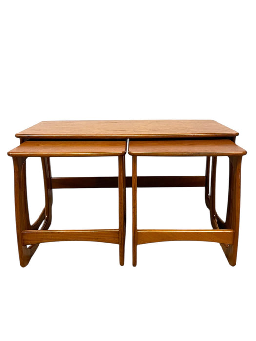 Vintage Mid-Century Modern Nesting Tables, 1960s Danish Design