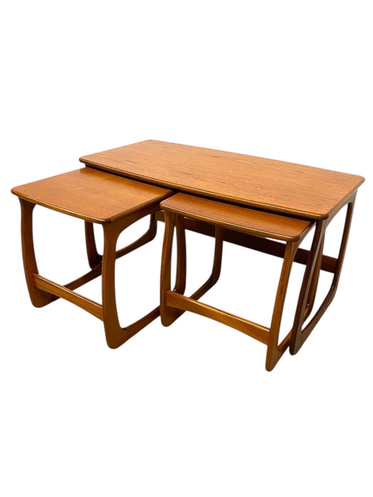 Vintage Mid-Century Modern Nesting Tables, 1960s Danish Design