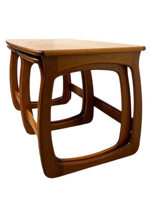 Vintage Mid-Century Modern Nesting Tables, 1960s Danish Design