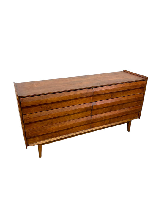 Vintage Lane 1st Edition Mid Century Modern 6-Drawer Dresser - Design Attributed to Warren Church