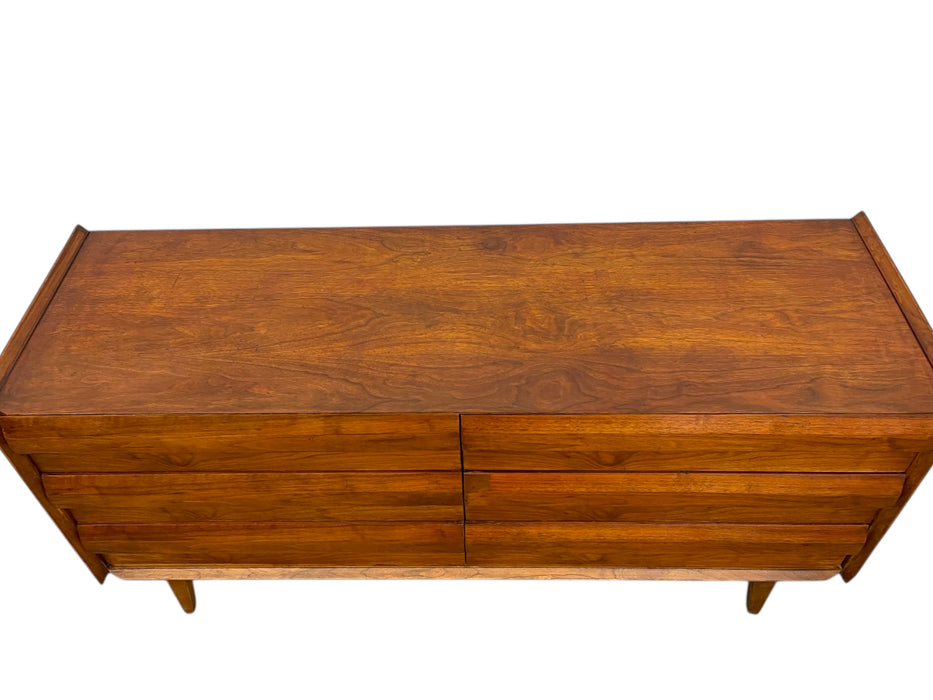 Vintage Lane 1st Edition Mid Century Modern 6-Drawer Dresser - Design Attributed to Warren Church