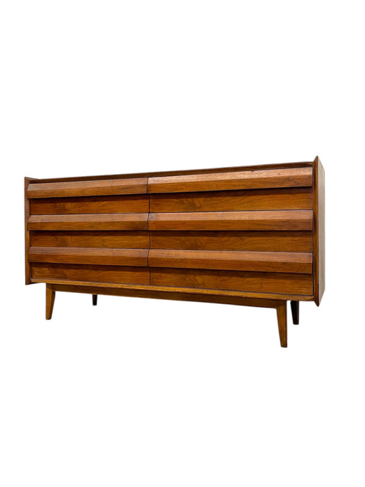 Vintage Lane 1st Edition Mid Century Modern 6-Drawer Dresser - Design Attributed to Warren Church