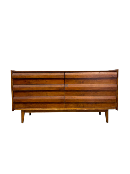 Vintage Lane 1st Edition Mid Century Modern 6-Drawer Dresser - Design Attributed to Warren Church