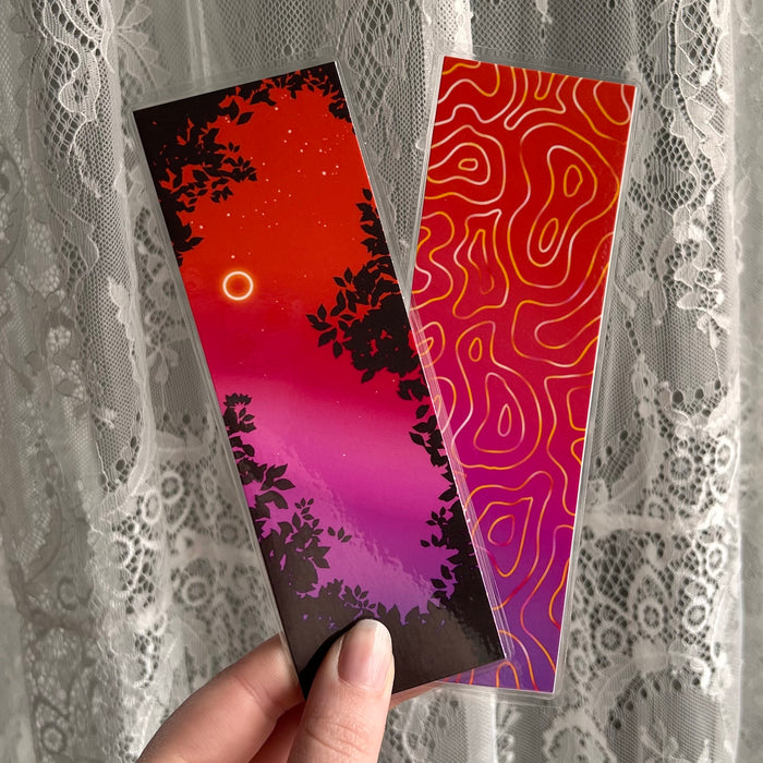Sunset/Sunrise Laminated Bookmark
