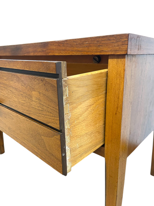 Lane Tie Bow Series Mid-Century Nightstand 1- Drawer Vintage Side Table