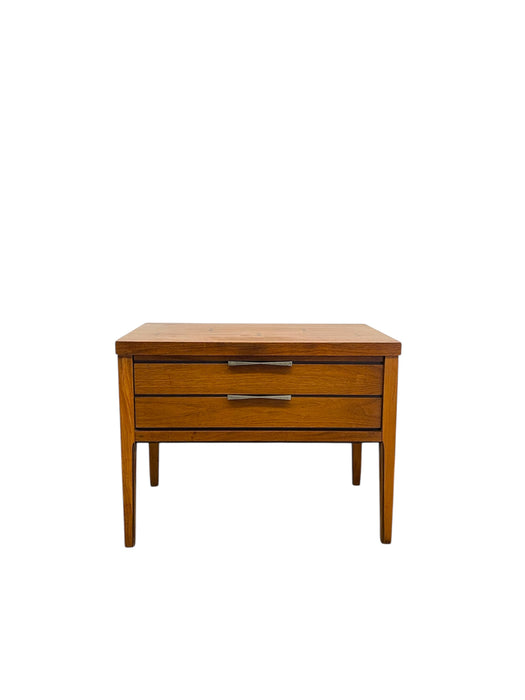 Lane Tie Bow Series Mid-Century Nightstand 1- Drawer Vintage Side Table