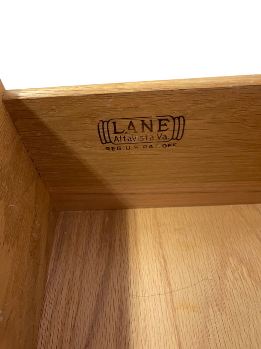 Lane Tie Bow Series Mid-Century Nightstand 1- Drawer Vintage Side Table