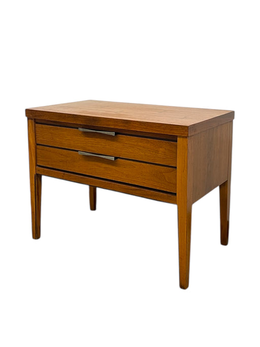 Lane Tie Bow Series Mid-Century Nightstand 1- Drawer Vintage Side Table