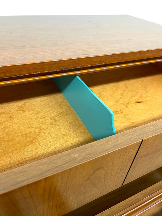 Mid-Century Modern Highboy Dresser, 5-Drawer Chest