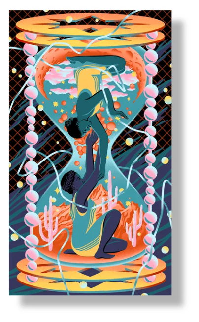 Across Time Print