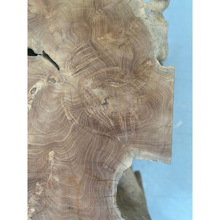 Solid Teak Live Edge Coffee Table From Indonesia