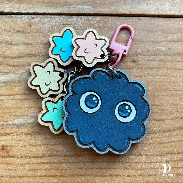 Ghibli Spirits - Laser Engraved Keychains