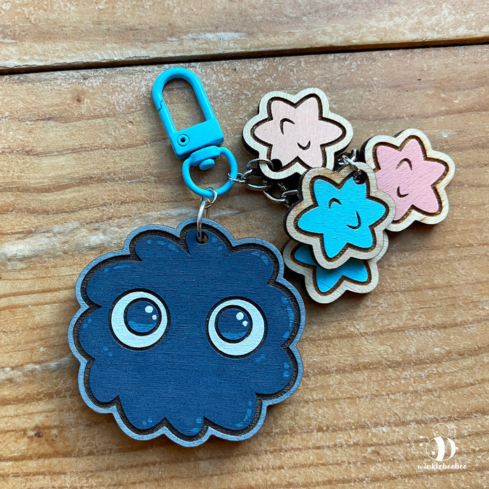 Ghibli Spirits - Laser Engraved Keychains