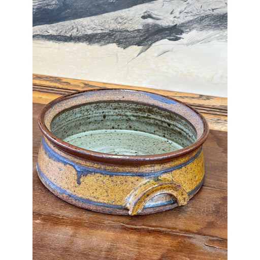 Unique Speckled Stoneware Pot