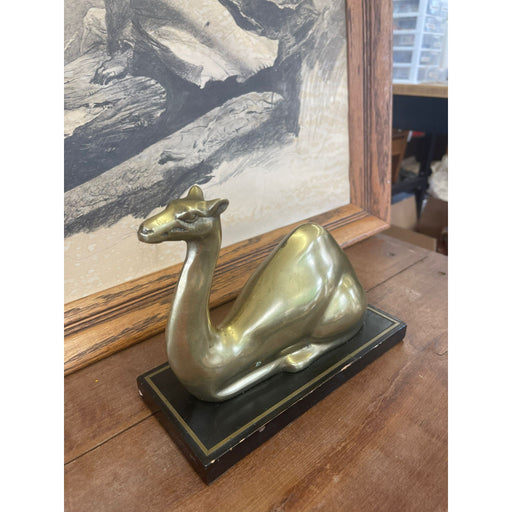 Vintage Camel Figurine Mid Century Modern Decor