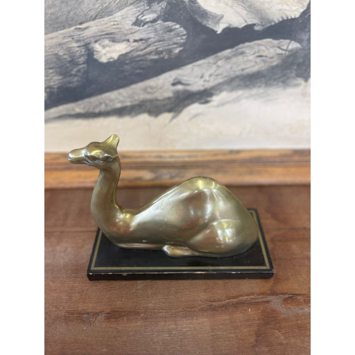 Vintage Camel Figurine Mid Century Modern Decor