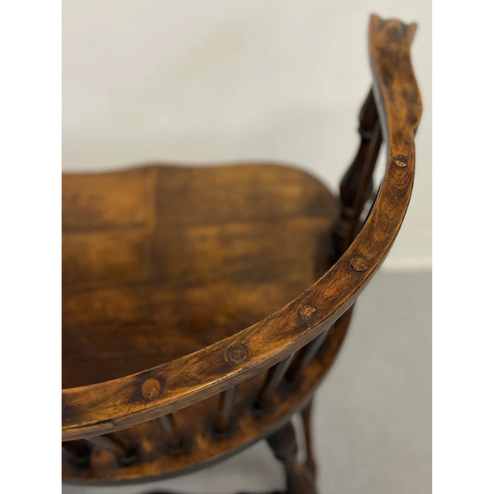 Vintage Colonial Style Pub Chair
