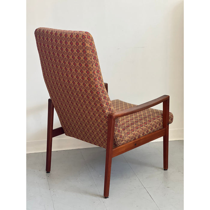 Vintage Danish Mid Century Modern Chair by Milo Baughman