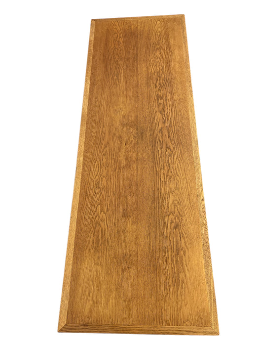 Vintage Danish Mid Century Modern White Oak Coffee Table Attributed to Berge Mogensen